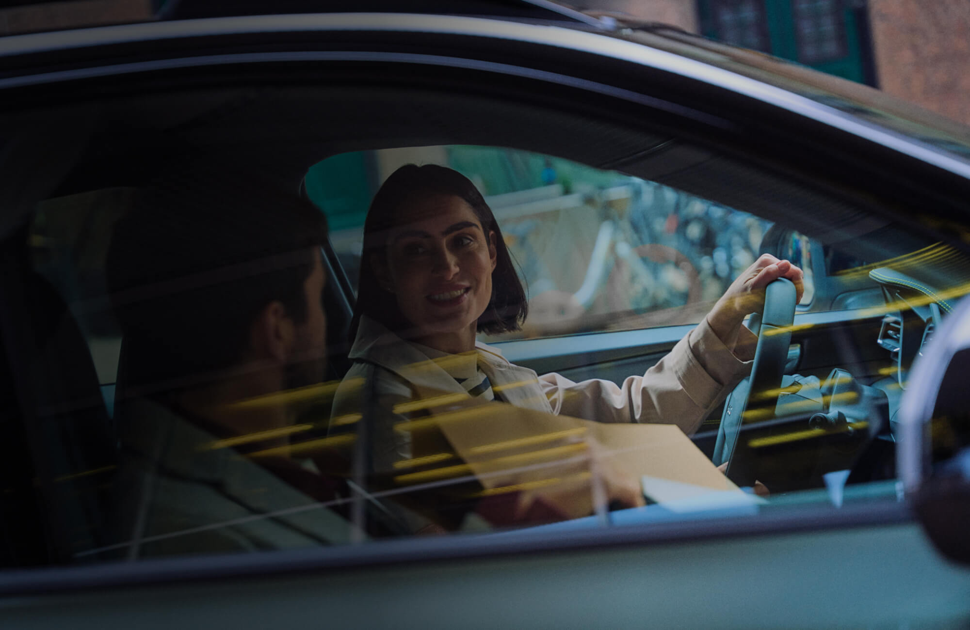 Lynk & Co driving