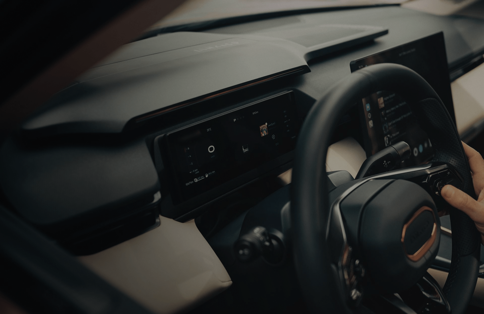 Steering wheel of Lynk & Co