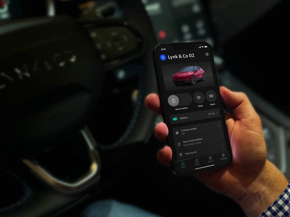 The Lynk & Co app